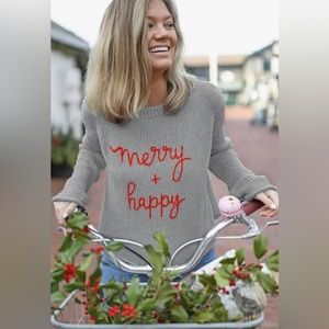 Wooden Ships Holiday Sweater-NWT